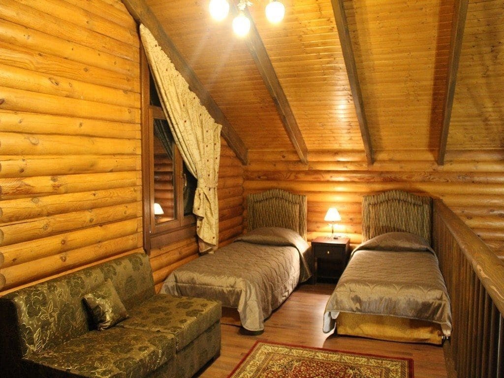 Natura Chalets Mega Chorio Екстериор снимка